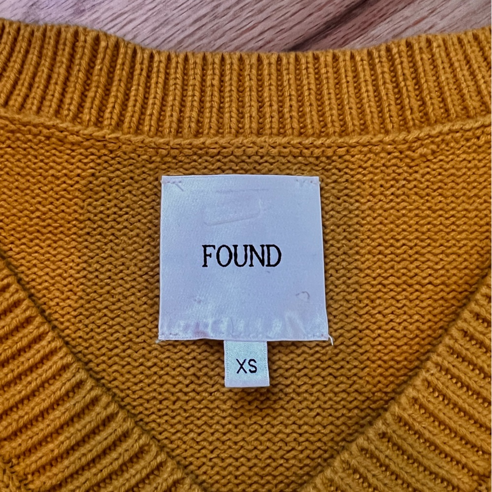 Found Patchwork Sweater - image 3